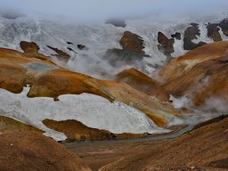 Ijsland - Kerlingarfjöll, het duivelsgebergte
